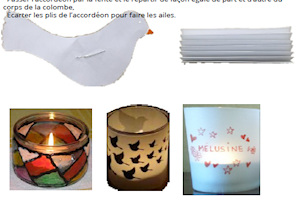 Bricolages en lien avec la présentation de jésus