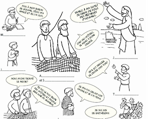 Jeux sur l'appel des apôtres